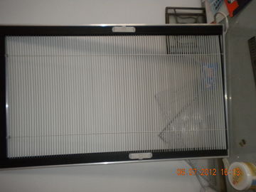 縦の低Eの内部ブラインドのガラス プライバシー保護熱絶縁材