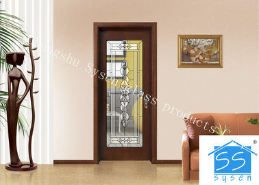 ドア、装飾的なステンド グラス16-30のMmののための注文のガラス パネル