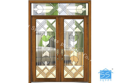 多彩な窓ガラス22&quot; *36 「酸素処理の抵抗、黄銅、現代様式、独特な耐熱性