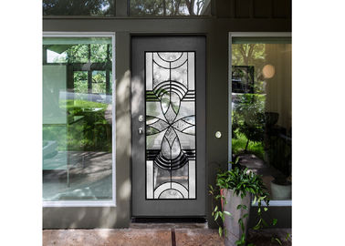 自然光の優雅な出入口の注文の装飾的なガラスWindowsの簡単な拡散の芸術