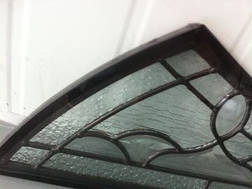 ドア/窓ガラス パターン、黄銅/ニッケル/古さびの装飾的なガラス パネル