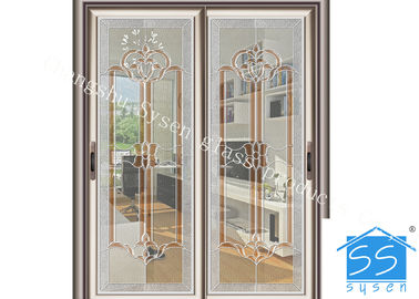 外部ドア、引き戸ガラスのための低いE 3.2mの緩和されたガラスのドアのパネル
