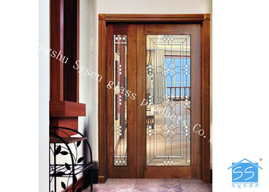 装飾的なスライド ガラス ドアのプライバシーの音の証拠の長方形の正方形ガラス